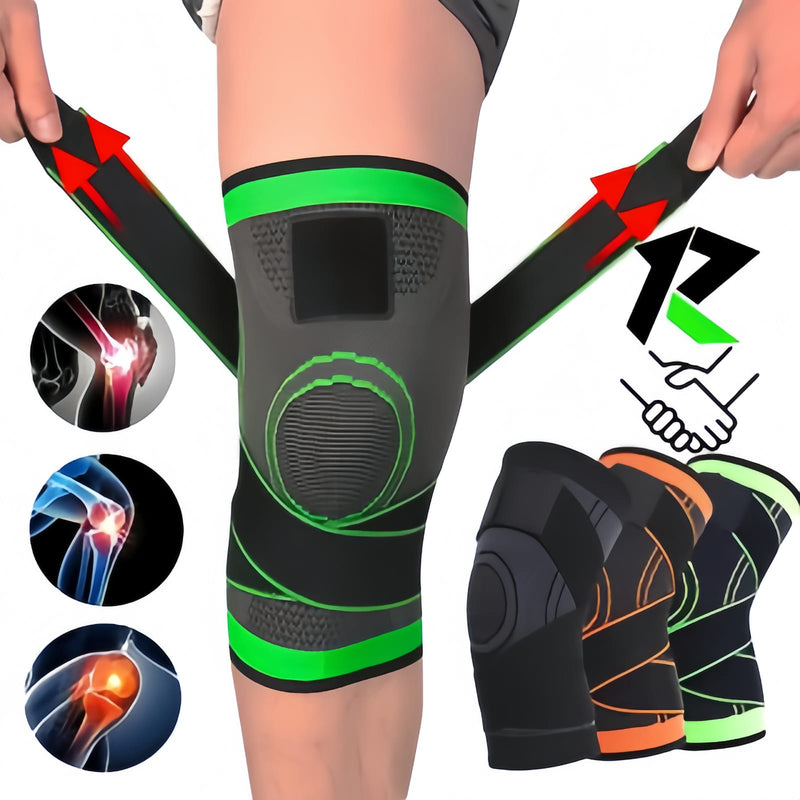 2PCS Joelheira Ortopédica FlexSupport: Alívio Instantâneo e Melhora da Circulação - Ideal para Esportes e Recuperação